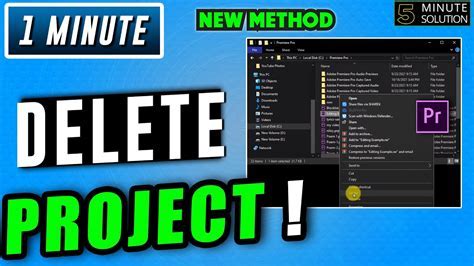 How to Delete a Project on Premiere Pro: A Comprehensive Guide to Managing Your Creative Chaos